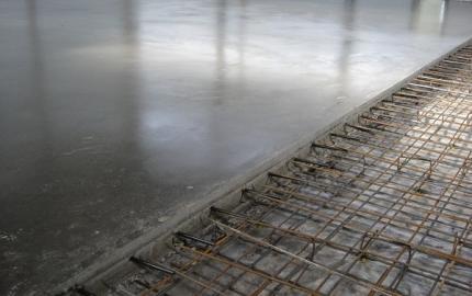 Армированная бетонная стяжка